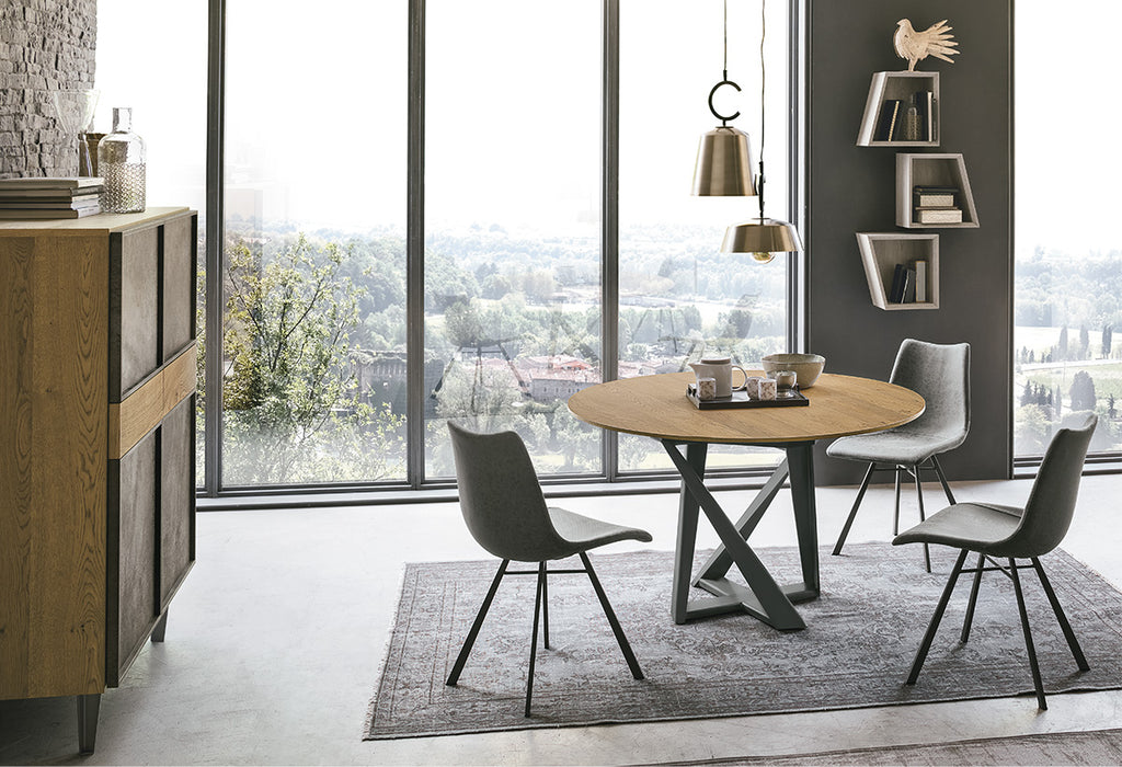 Tavolo Cronos Wood di Target Point eenterior