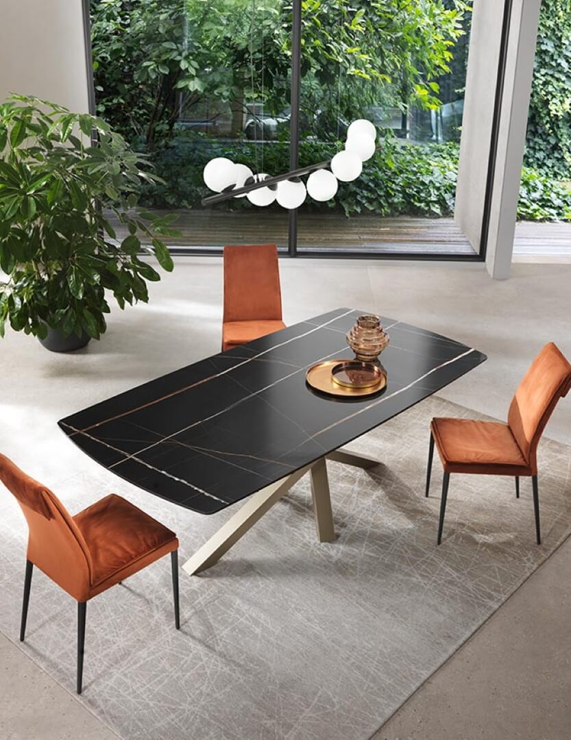 Tavolo Riflessi Tavoli Cucina Moderni Allungabili Tavolo Da Pranzo